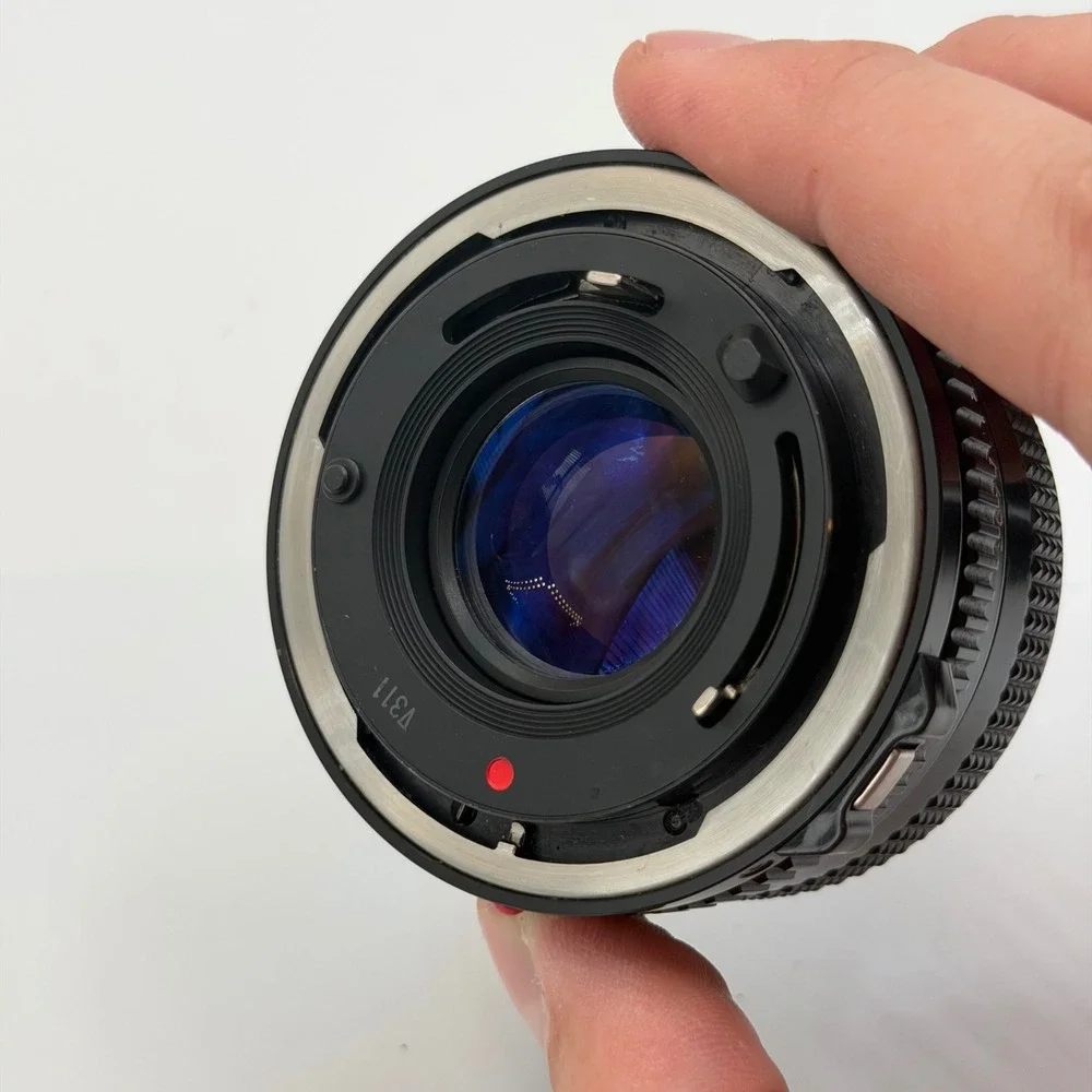 Canon AE-1 35mm Film SLR Camera with FD 50mm f1.8 Lens Tested New Light Seals